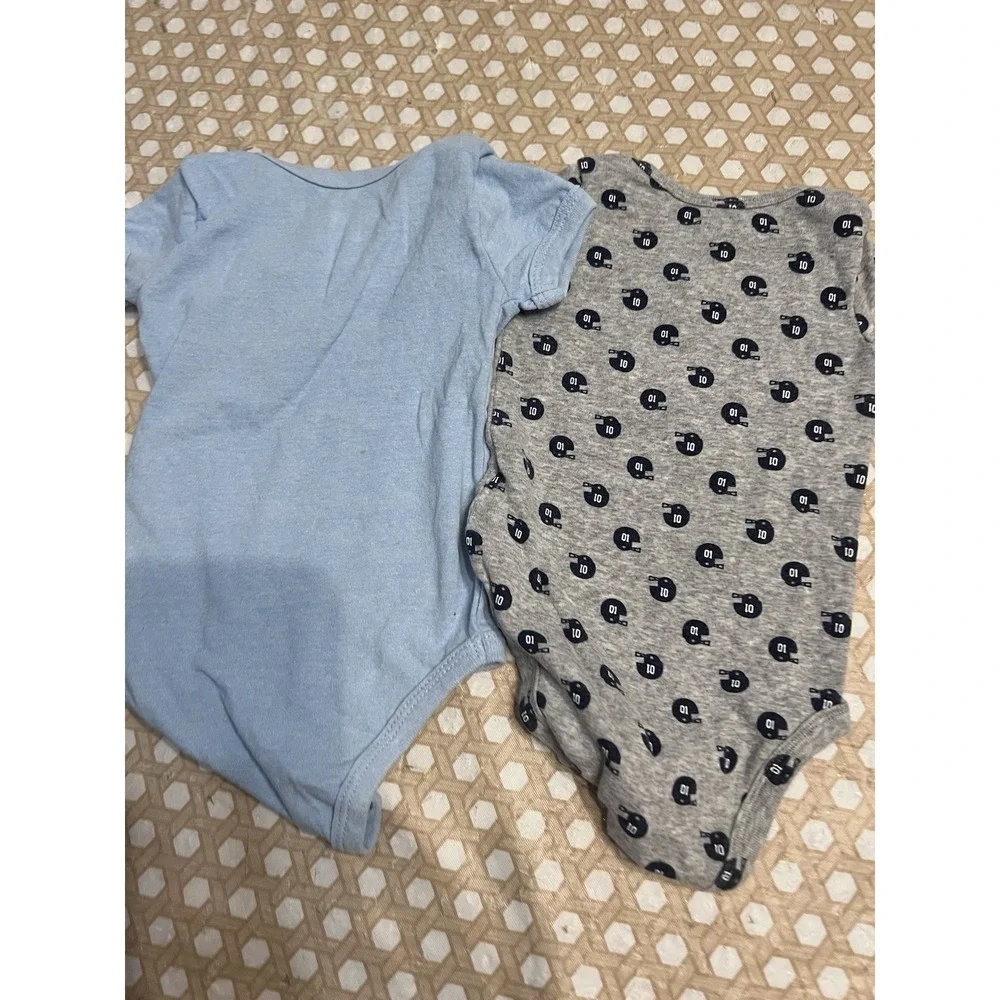 Baby Boys One Piece 3-6‎ & 6 Months Lot Of 2